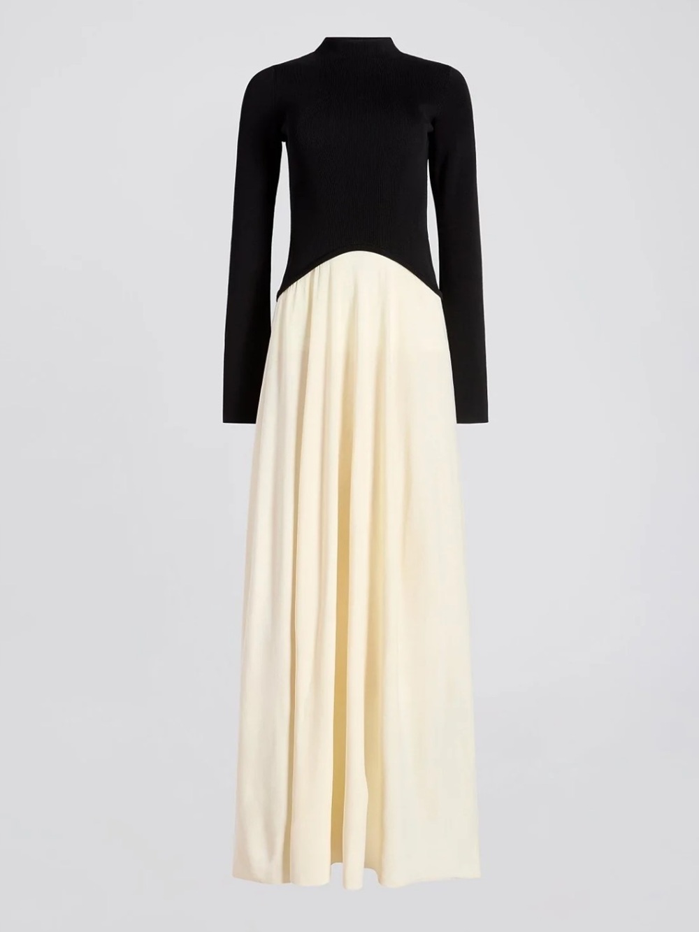 Solid & Striped Soglio Dress Ecru / Noir - Picture 3 of 6